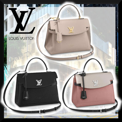 Louis Vuitton 2020 SS Monogram Casual Style Blended Fabrics 2WAY Plain Leather M52787 M51395 M56094 