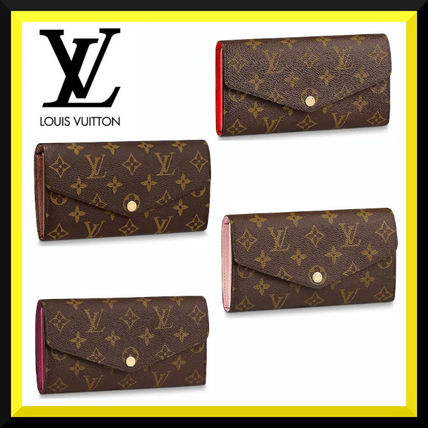 Louis Vuitton Leather Logo Long Wallets M62236 M62234 M62235 M60531 
