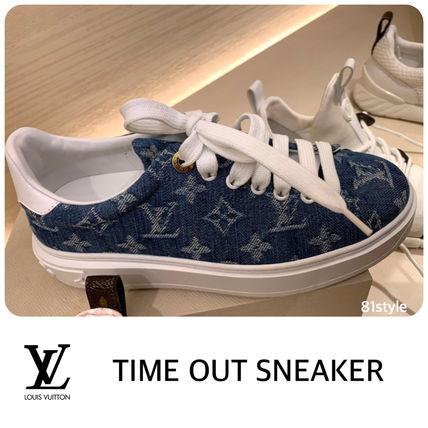 Louis Vuitton MONOGRAM Monogram Rubber Sole Casual Style Unisex Street Style Logo 