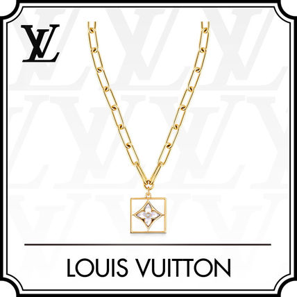 Louis Vuitton 2019 20AW Party Style 18K Gold Elegant Style Necklaces  Pendants Q94466 
