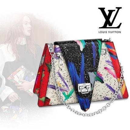 Louis Vuitton 2019 20AW 2WAY Leather Party Style Elegant Style Handbags M53791 