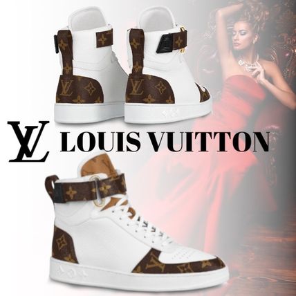 Louis Vuitton 2020 21AW Flower Patterns Monogram Casual Style Blended Fabrics 1A87PW 