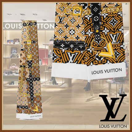 Louis Vuitton 2020 21AW Monogram Silk Elegant Style Logo M76494 