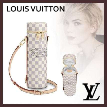 Louis Vuitton DAMIER AZUR Bottle Holder GI0373 