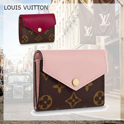 Louis Vuitton 2020 21AW Monogram Folding Wallets M62932 M62933 