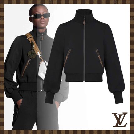 Louis Vuitton MONOGRAM Monogram Nylon Street Style Plain Logo Jackets 1A82D6 