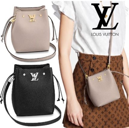 Louis Vuitton LOCKME 2020 SS Casual Style 2WAY Leather Office Style Elegant Style 