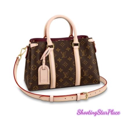Louis Vuitton MONOGRAM 2020 SS Monogram Casual Style 3WAY Leather Office Style 
