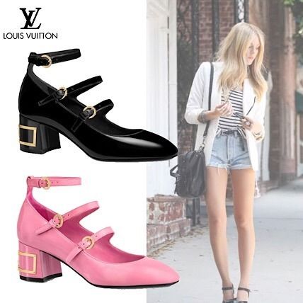 Louis Vuitton 2020 SS Platform Plain Toe Casual Style Plain Leather Elegant Style 