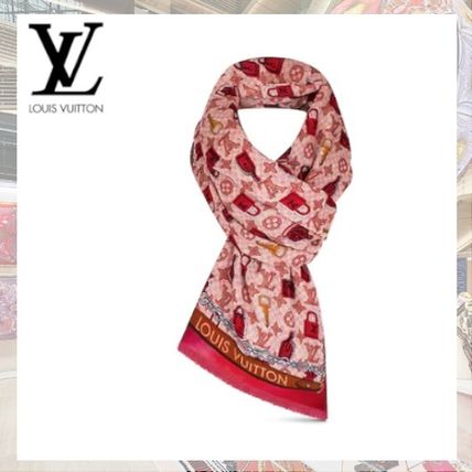 Louis Vuitton 2020 SS Bubblegram Stole M76174 