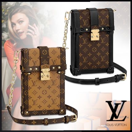 Louis Vuitton MONOGRAM 2019 SS Vertical Trunk Pochette M67873 M63913 