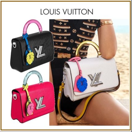 Louis Vuitton TWIST 2020 SS Blended Fabrics 3WAY Bi color Chain Plain Leather 