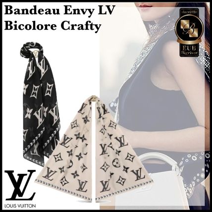 Louis Vuitton Monogram Casual Style Silk Elegant Style Logo M76500 M76501 