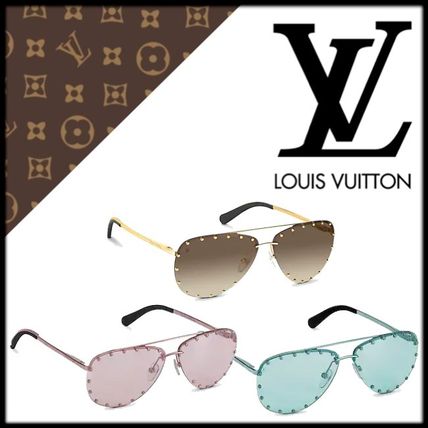 Louis Vuitton 2020 21AW Studded Sunglasses Z1207U Z1208U  Z0914U 