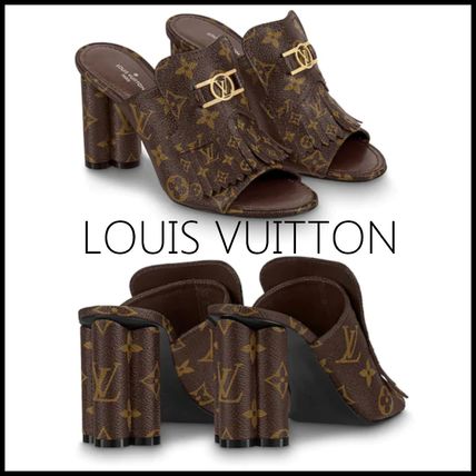 Louis Vuitton MONOGRAM Indiana Mule 1A8659 