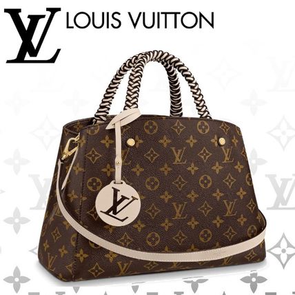 Louis Vuitton 2020 SS Monogram Casual Style Leather Party Style Elegant Style Logo M45310 