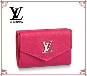 Louis Vuitton Monogram Leather Folding Wallet Small Wallet Logo M67858 
