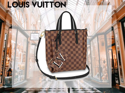 Louis Vuitton DAMIER 2020 SS Other Plaid Patterns Canvas Blended Fabrics 2WAY Bi color N60348 