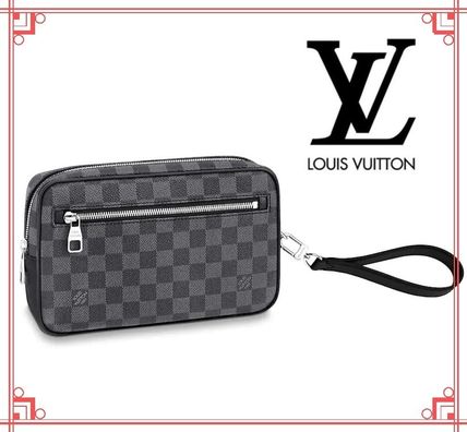 Louis Vuitton Monogram Unisex Canvas Leather Elegant Style Crossbody N41663 N41664 