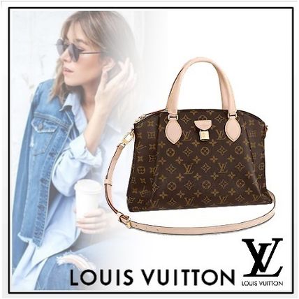 Louis Vuitton 2020 SS Monogram Leather Elegant Style Logo Handbags 
