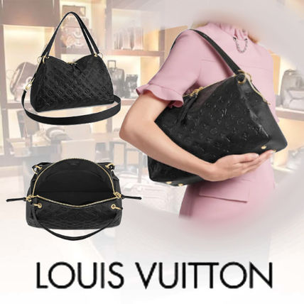 Louis Vuitton MONOGRAM EMPREINTE 2020 SS Monogram Casual Style 2WAY Plain Leather Office Style M43719 