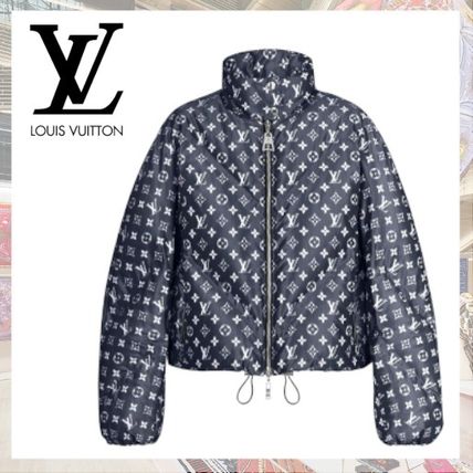Louis Vuitton 2020 Cruise Blurry Monogram Down Jacket 1A618E 