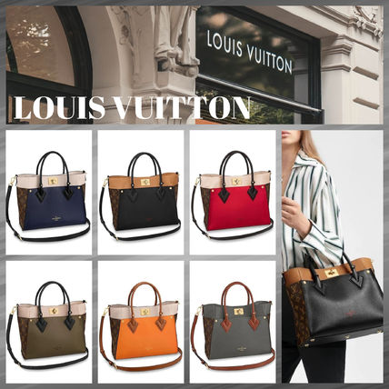 Louis Vuitton 2020 21AW Monogram Calfskin 2WAY Office Style Elegant Style Crossbody 