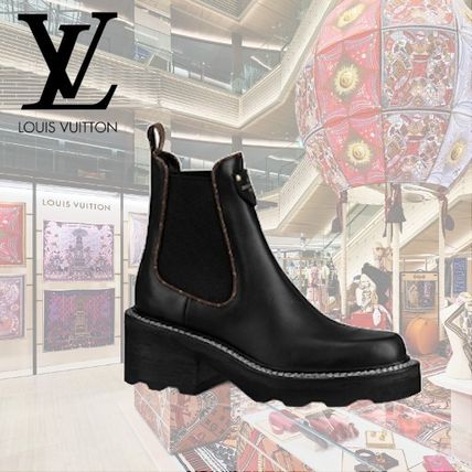 Louis Vuitton 2020 SS Monogram Casual Style Elegant Style Logo Boots Boots 1A8949 