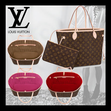 Louis Vuitton MONOGRAM Monogram Casual Style Leather Office Style Elegant Style 