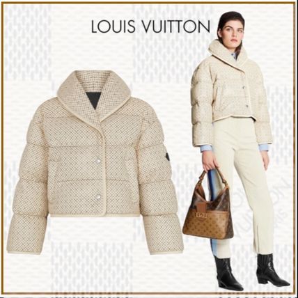 Louis Vuitton MONOGRAM 2020 21AW Short Monogram Unisex Blended Fabrics Street Style Leather 