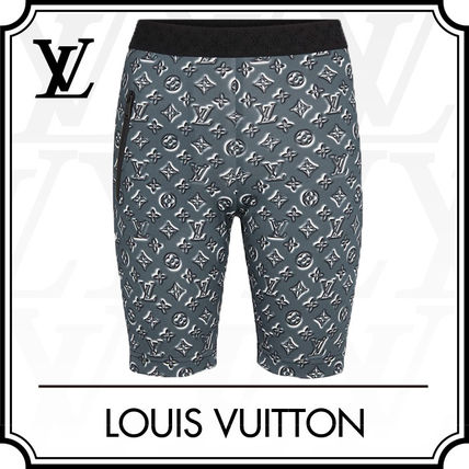 Louis Vuitton 2019 20AW Monogram Shadow Cycling Short 1A62EI 