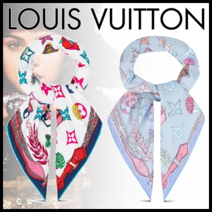 Louis Vuitton MONOGRAM Monogram Casual Style Silk Elegant Style Logo 