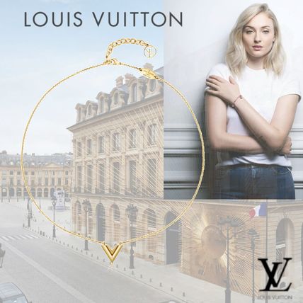 Louis Vuitton V 2019 SS Essential V Necklace M61083 