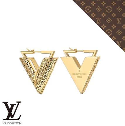 Louis Vuitton 2020 21AW Party Style Elegant Style Earrings M64270 