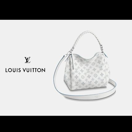 Louis Vuitton MAHINA 2020 SS Monogram Casual Style 2WAY Crossbody Handbags 