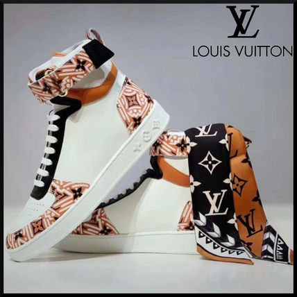 Louis Vuitton MONOGRAM 2020 21AW Monogram Silk Bi color Logo Knit  Fur Scarves M76498 M76497 