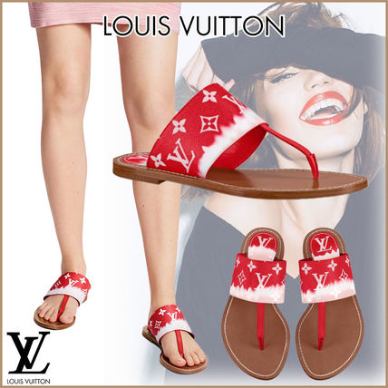 Louis Vuitton 2020 SS Lv Escale Palma Flat Thongs 1A7TRA 1A7TRA 