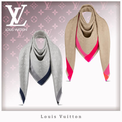 Louis Vuitton MONOGRAM 2020 SS Monogram Casual Style Silk Party Style Office Style M76371 M76372 