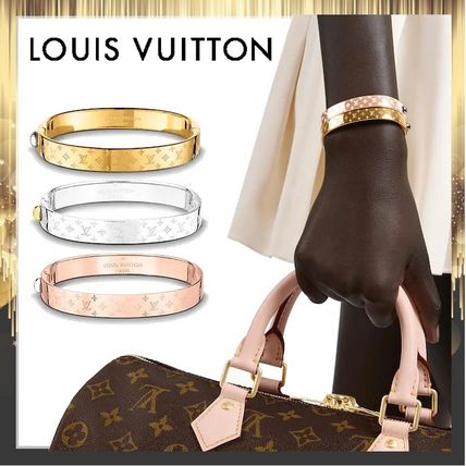 Louis Vuitton MONOGRAM Bangles Casual Style Unisex Blended Fabrics Party Style 