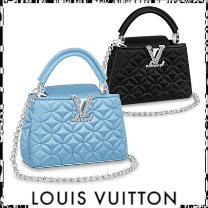 Louis Vuitton CAPUCINES Capucines Mini M55637 M55636 