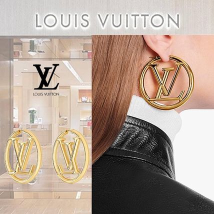 Louis Vuitton Casual Style Unisex Party Style Elegant Style Earrings M64288 