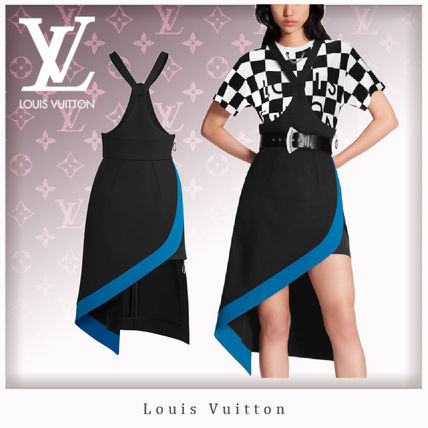 Louis Vuitton 2020 Cruise Casual Style Wool Silk Nylon Blended Fabrics Sleeveless 1A626P 1A626O 1A626N 