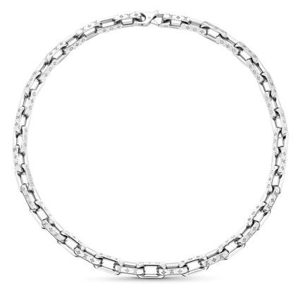 Louis Vuitton Monogram Chain Necklace M64196 