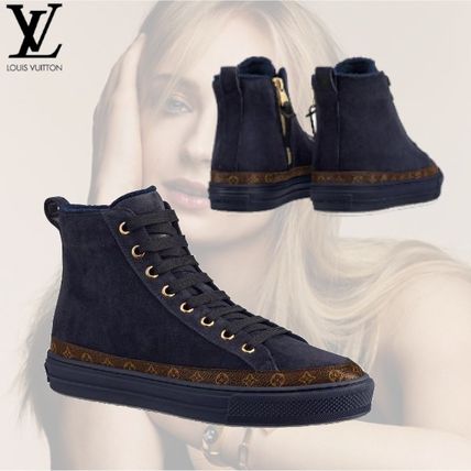 Louis Vuitton MONOGRAM Casual Style Street Style Leather Low Top Sneakers 1A5NE4 