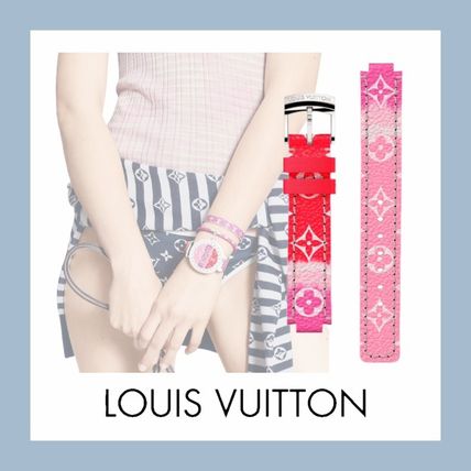 Louis Vuitton 2020 SS Lv Escale Tambour Blue Strap R17278 