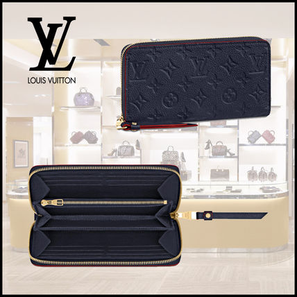 Louis Vuitton ZIPPY WALLET Monogram Calfskin Leather Long Wallet Logo Long Wallets M62121 