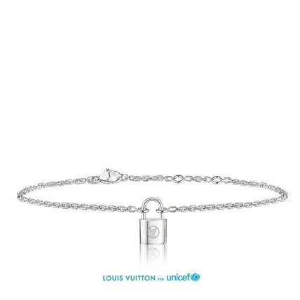 Louis Vuitton 2019 20AW Silver Lockit Bracelet Sterling Silver Q95450 