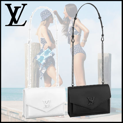 Louis Vuitton LOCKME Casual Style Plain Leather Party Style Elegant Style M55902 M55848 