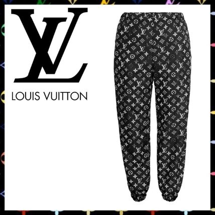 Louis Vuitton MONOGRAM 2020 SS Monogram Casual Style Nylon Long Pants 1A5TSI 