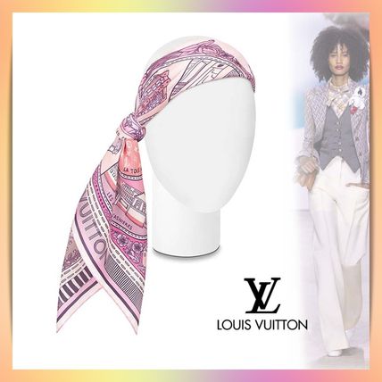 Louis Vuitton Elegant Style Lightweight Scarves  Shawls 